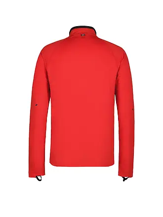 RUKKA | Camiseta de running para hombre Maanin con cremallera | rot